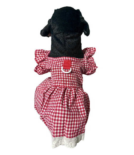 Gingham Glam Dress